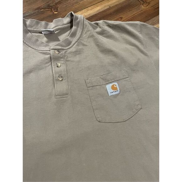 Carhartt men’s camel brown short sleeve tee 2XL - Picture 6 of 6